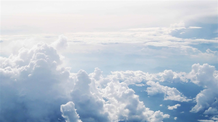 Clouds Aerial Photography Mac Wallpaper