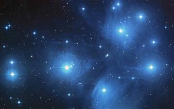 Pleiades Star Cluster All Mac wallpaper