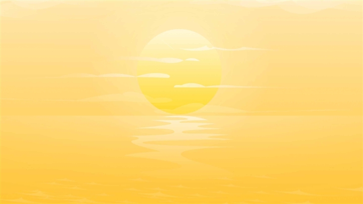 The Sunset Mac Wallpaper