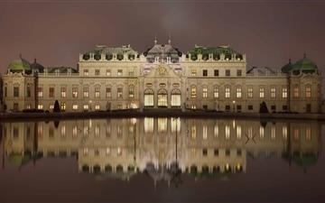 Belvedere Palace Vienna All Mac wallpaper