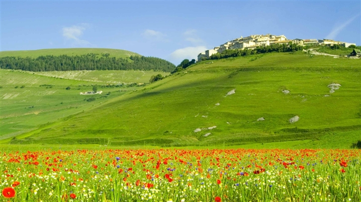 Italy Hills Mac Wallpaper