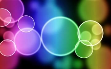 Colorful Bubbles MacBook Pro wallpaper