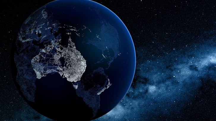 Australia Seen From Space Mac Wallpaper