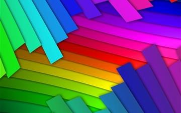 Colored lines abstract All Mac wallpaper