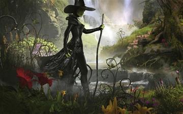 Great And Powerful Witch MacBook Pro wallpaper