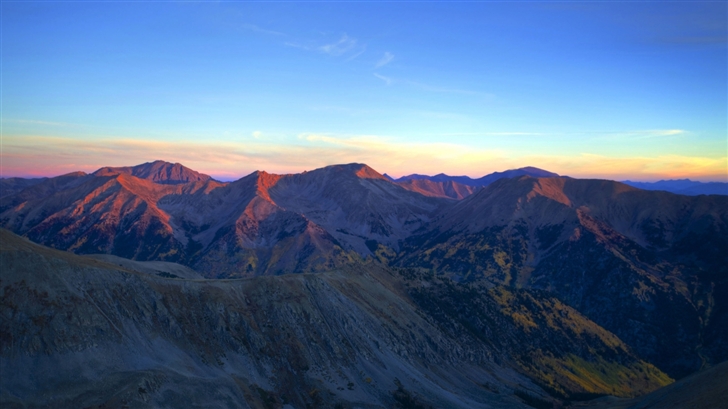 Sunrise On The High Country Mac Wallpaper