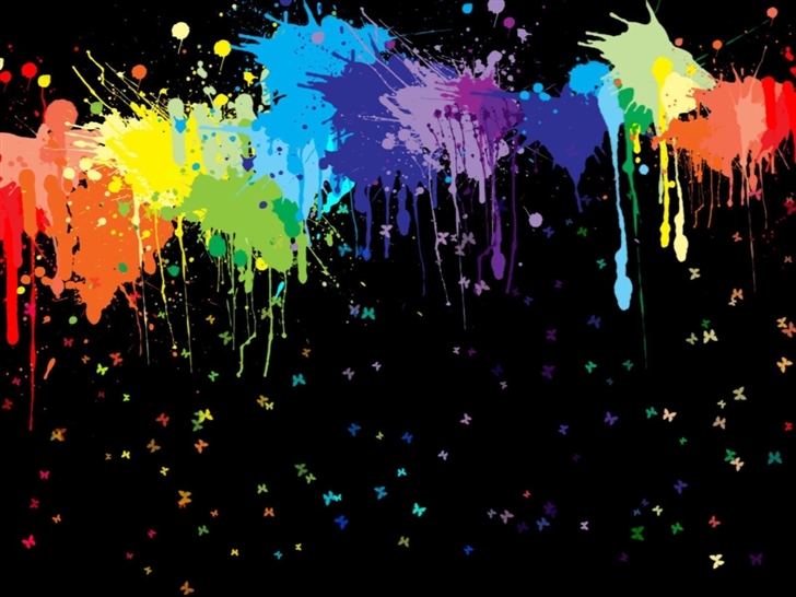 Color Splash Mac Wallpaper