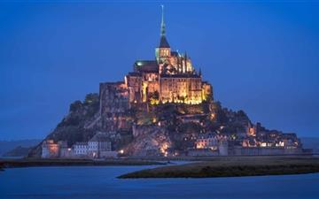 Le Mont Saint Michel Castle All Mac wallpaper
