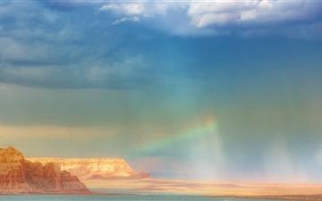 Rainbow Over The Sea All Mac wallpaper