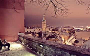 Winter In Tallinn All Mac wallpaper